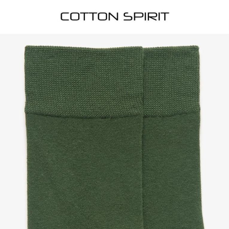 Tất Nữ Cổ Cao Cotton Màu Xanh Lá Retro Phong Cách Nhật Bản Vớ Nữ Cổ Cao Xuân Thu Ulzzang Hot Trend