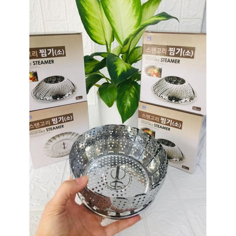 VỈ HẤP INOX CAO CẤP GGOMI CÓ THỂ ĐIỀU CHỈNH ĐỘ MỞ RỘNG