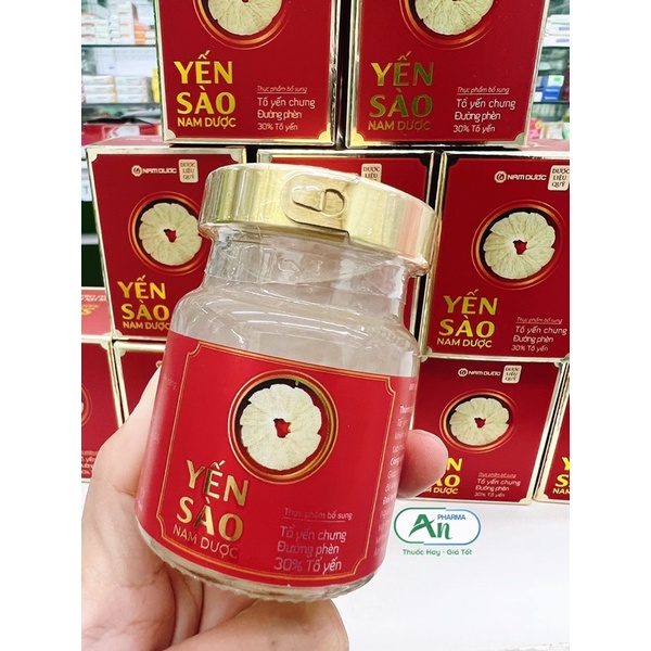 Yến sào Nam Dược với 30% Tổ Yến chưng đường phèn