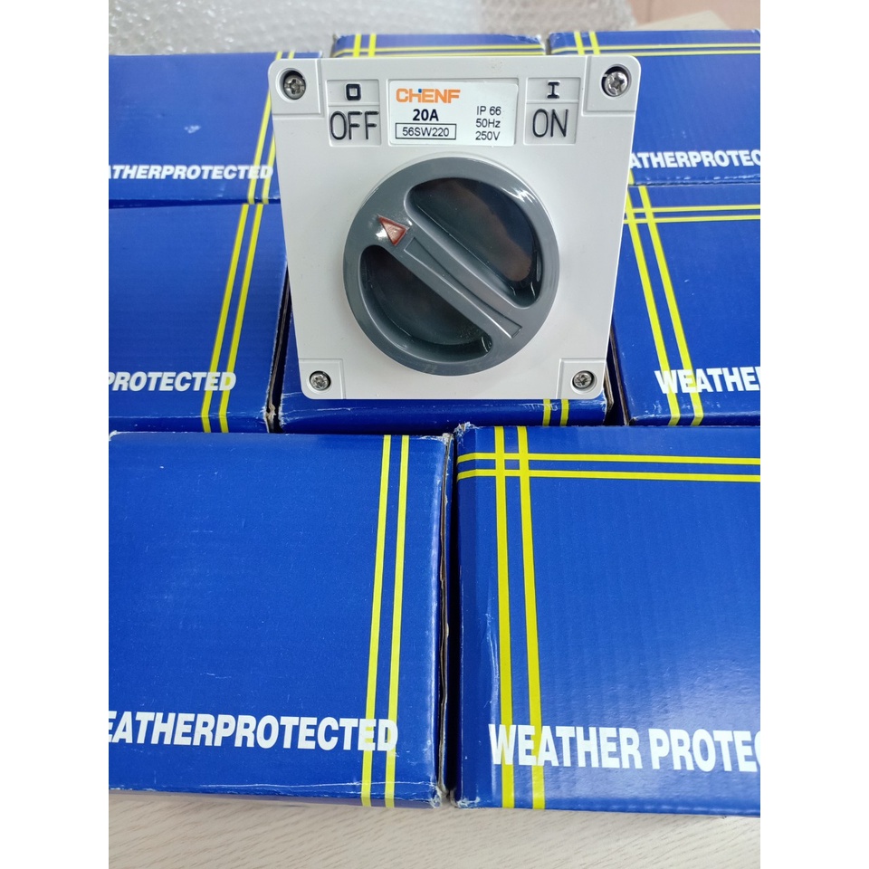 Chuyển mạch ON-OFF chống nước công nhiệp 56SW240, 40A, 250V, 50HZ hãng CHIENT