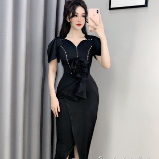 BIGSIZE ĐẦM BODY HOA ĐÍNH CƯỜM