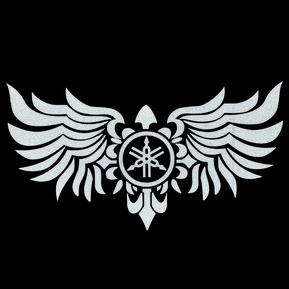 Miếng Dán Trang Trí Đuôi Xe Máy YAMAHA Độc Đáo