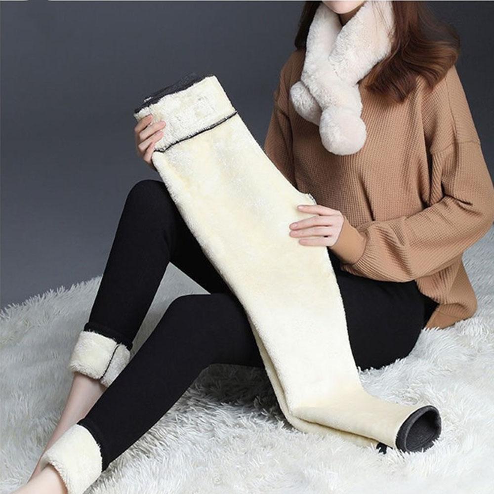 Quần Legging Bằng Lông Cừu Thiết Kế Giản Dị Thời Trang Dành Cho Nữ