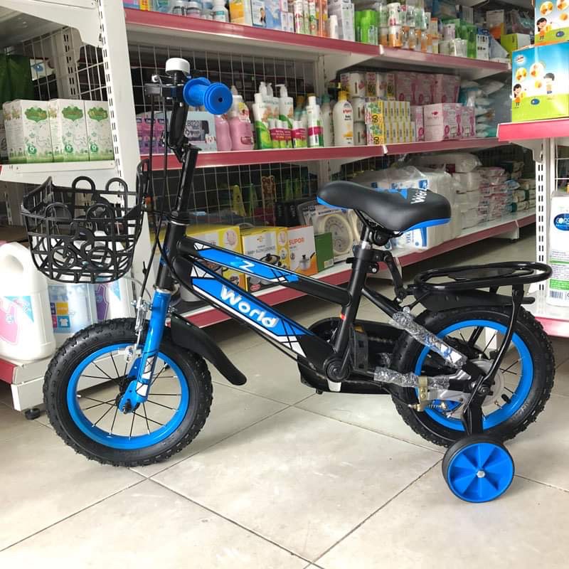 Xe Đạp Trẻ Em  World BaBy 14in, Phù hợp cho trẻ từ 3-5 tuổi