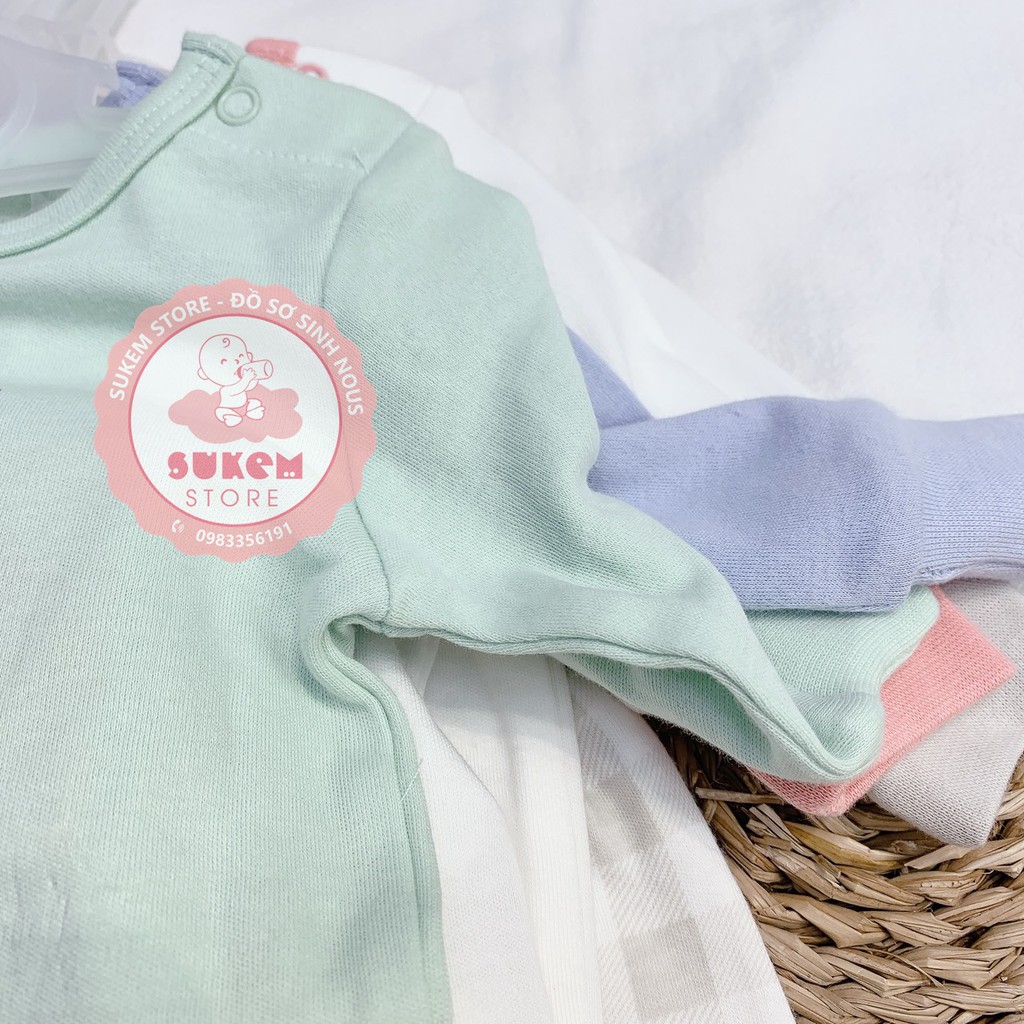 Bộ Nỉ Chất ORGANIC Cotton Siêu Mềm - Cho bé từ Sơ Sinh Đến 3 tuổi