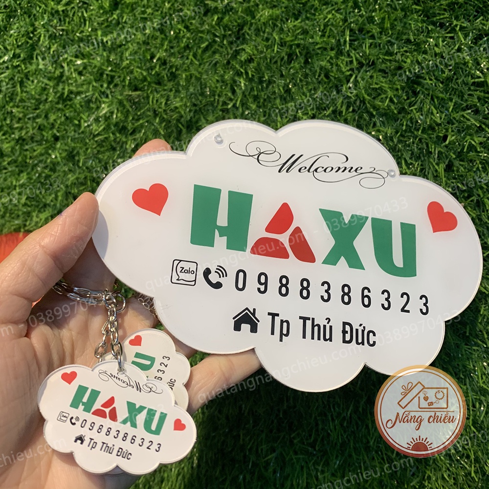 Bảng hiệu giá rẻ, biển hiệu tên shop, định vị thương hiệu, GIÁ XƯỞNG, combo móc và bảng