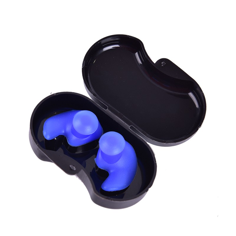 Nút Bịt Tai Bằng Silicone Chống Nước Chống Bụi Dùng Khi Bơi Lội