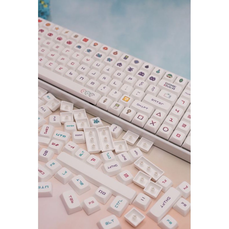 Bộ keycap Gamer First Blood 179 phím PBT in dye sub