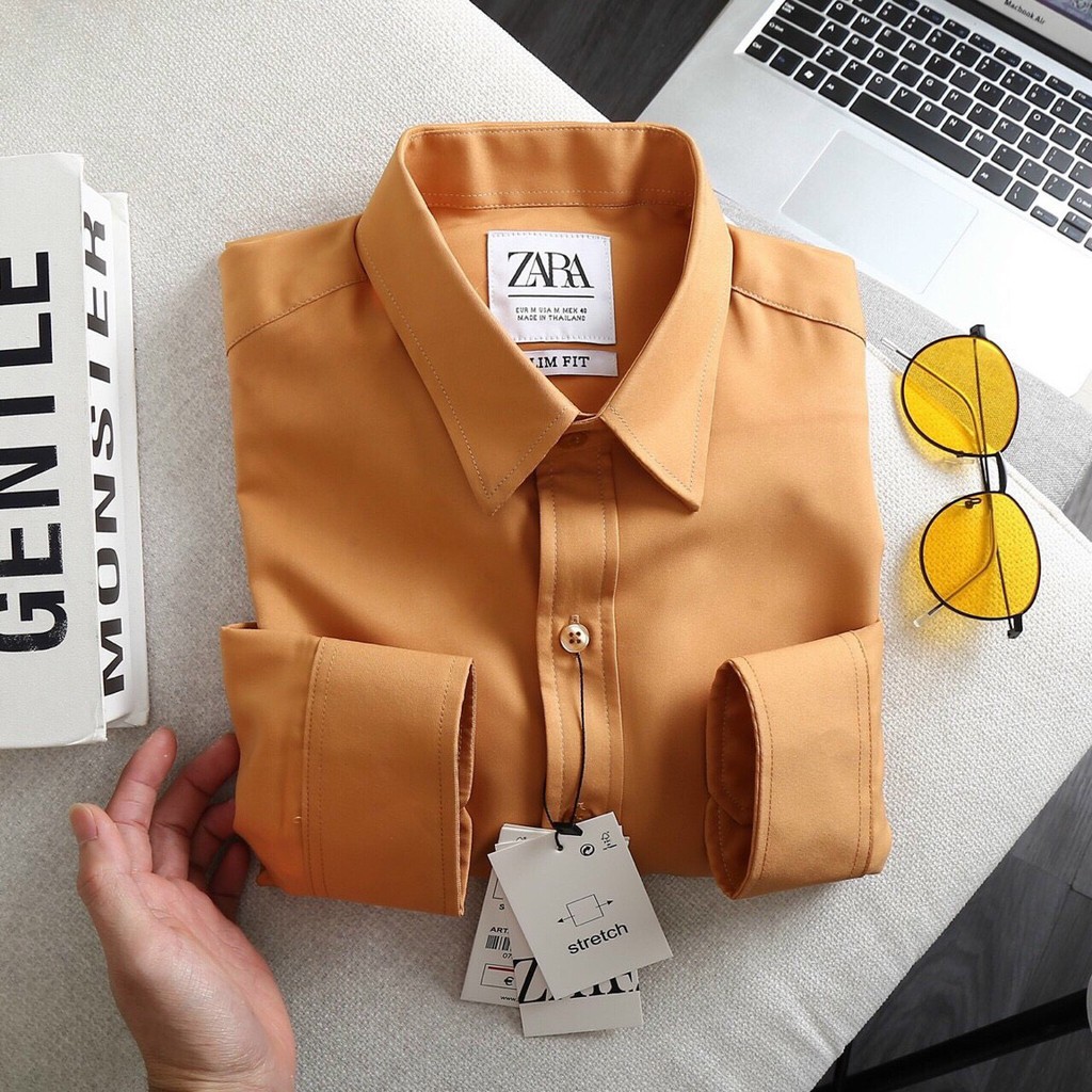 Áo sơ mi nam GẤU 194 Màu Mới vải lụa mềm, thoáng mát, ít nhăn - form regular fit | BigBuy360 - bigbuy360.vn