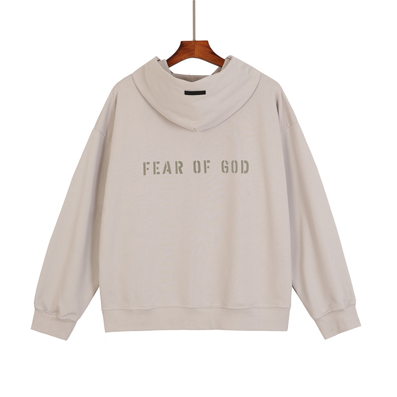 Áo hoodie in chữ FEAR OF GOD FG cá tính
