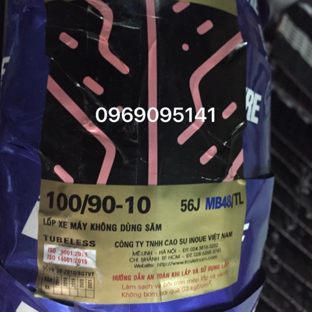 vỏ lốp,Lốp lead sau Irc inoue