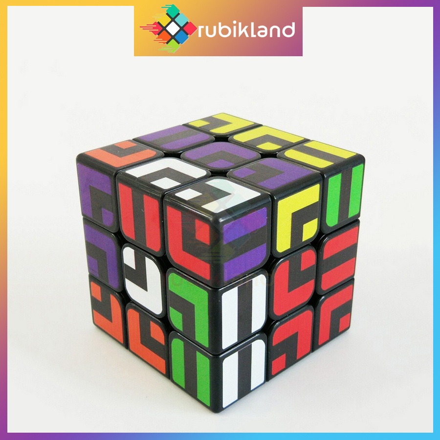 Rubik Biến Thể Z-Cube Maze Cube 3x3 Rubic Mê Cung Đồ Chơi Trí Tuệ Trẻ Em