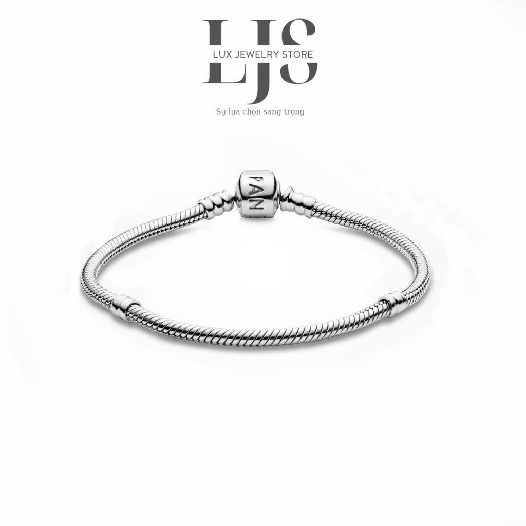 Vòng tay bạc Lux Jewelry, lắc tay pandora mềm – LUXJ896