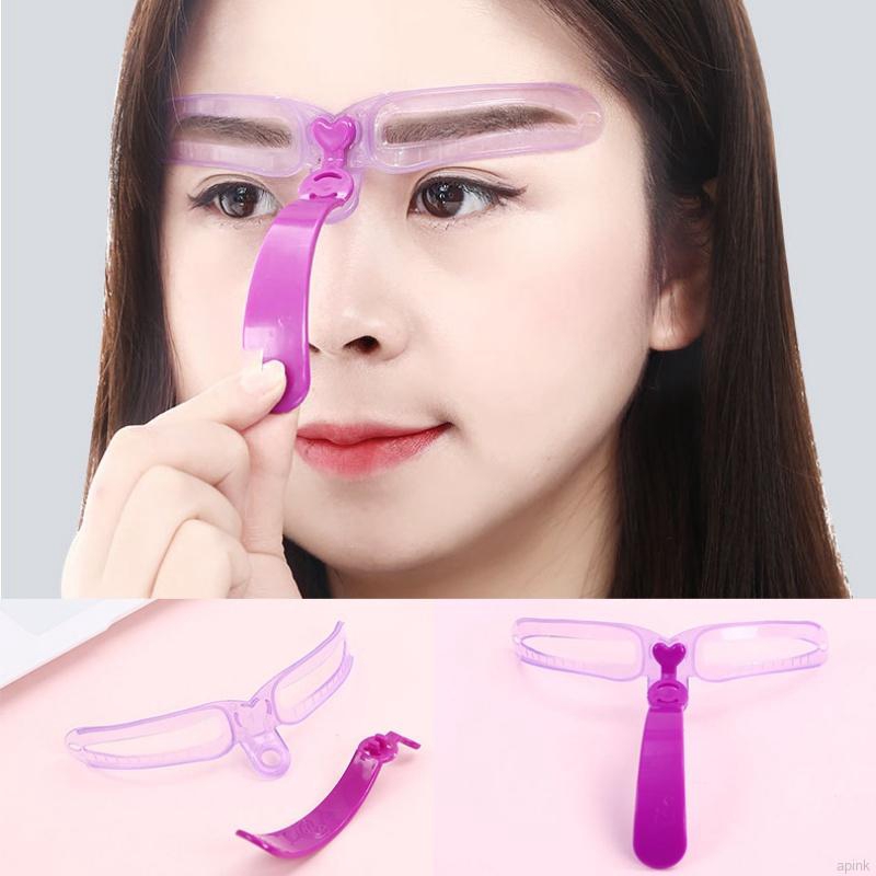 Khuôn kẻ mày có tay cầm tiện dụng cho trang điểm