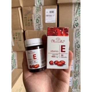 Vitamin E Đỏ Nga 400mg Mirrolla