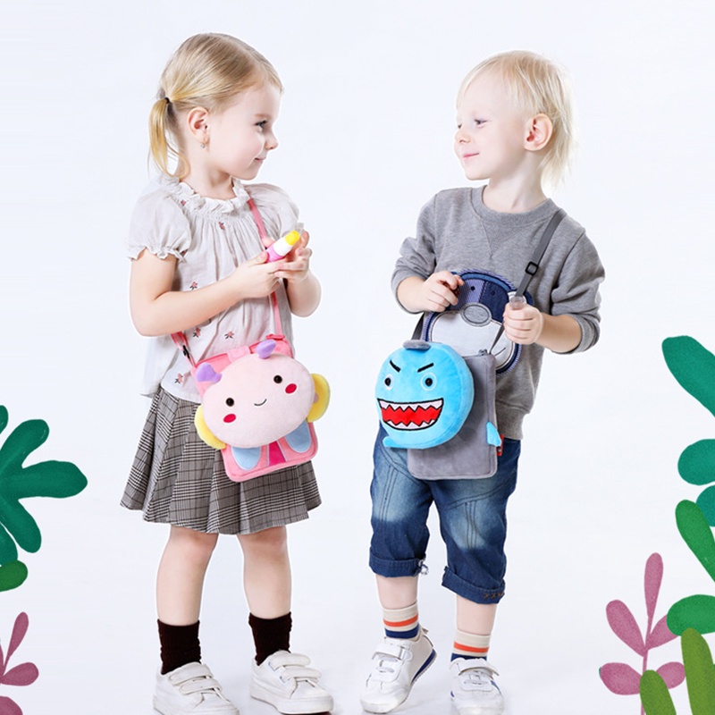 Túi Đeo Chéo Hình Động Vật Dễ Thương Cho Bé