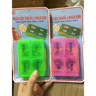 HỘP CHIA THUỐC 4 NGĂN LỚN