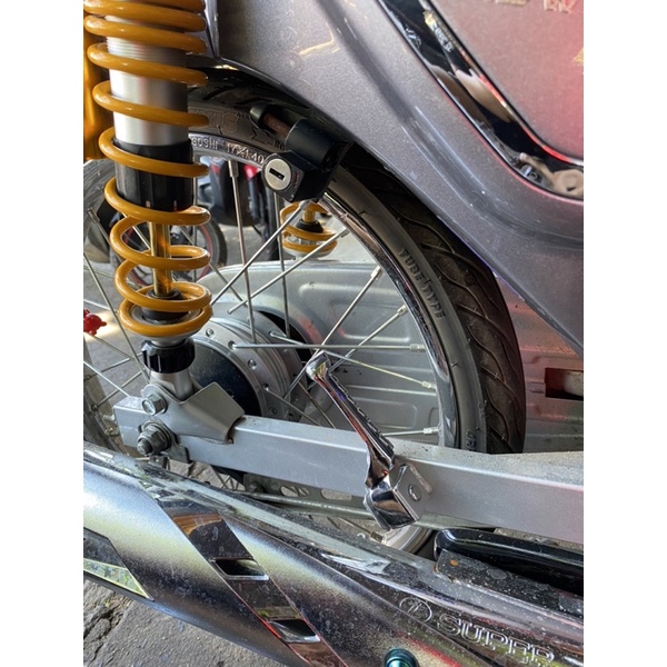 Giá 1 đôi/ Gác Để chân sau inox salaya các dòng xe máy yamaha,honda
