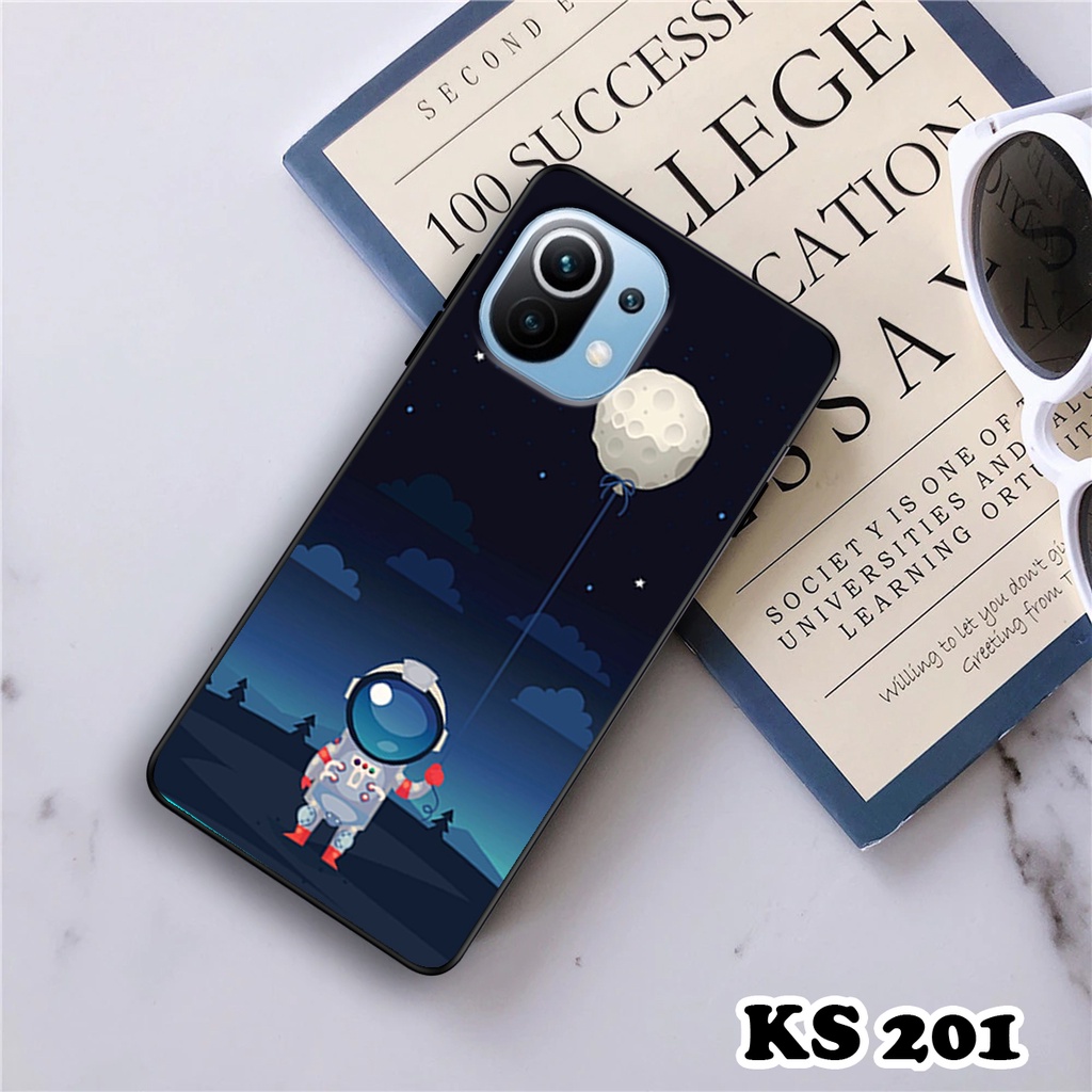 Ốp lưng Xiaomi Mi 11 Lite - Mi 11 Lite 5G - Mi 11 Lite 5G NE - Ốp in hình Phi hành gia cực hot