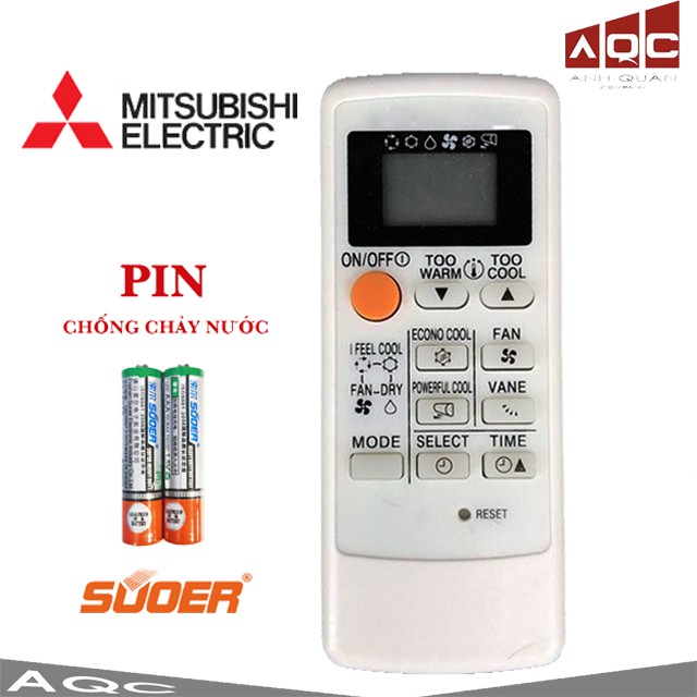 Điều Khiển Remote điều hoà máy lạnh MITSUBISHI ELECTRIC INVERTER