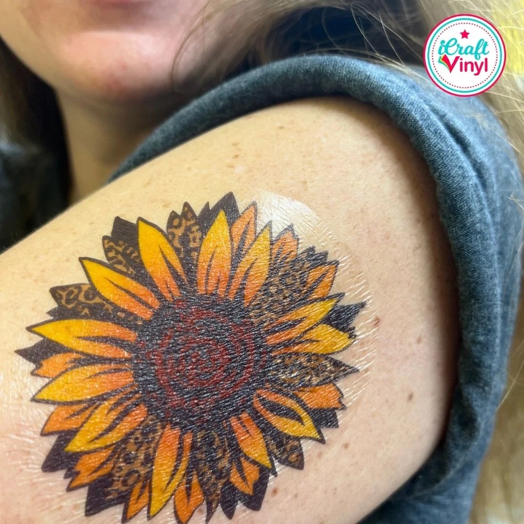 Decal Hình Xăm - Tattoo Inkjet Sticker - Khổ A4