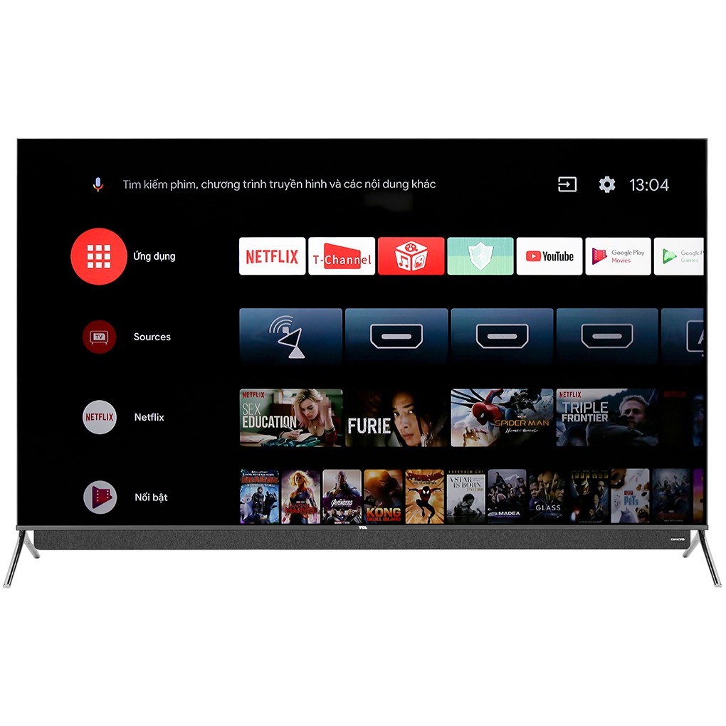 ANDROID TIVI QLED TCL 4K 55 INCH 55C815