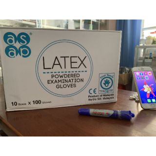 1 Thùng(10 hộp) GĂNG TAY Y TẾ LATEX - Malaysia(hàng nhập khẩu)