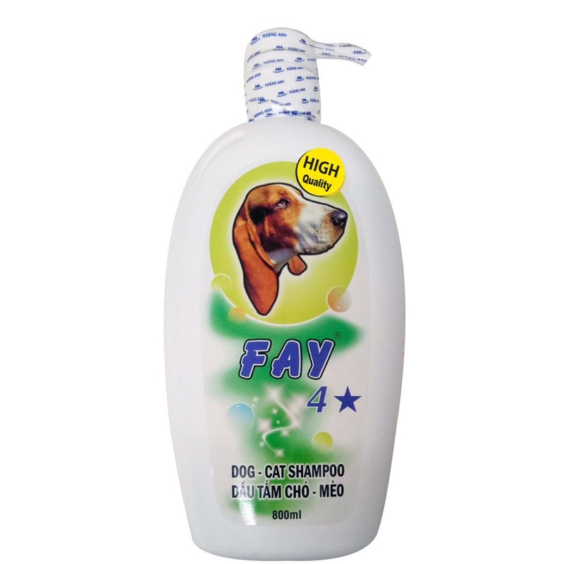 Sữa tắm Fay 4 sao sạch ve rận bọ chét, khử mùi 800ml