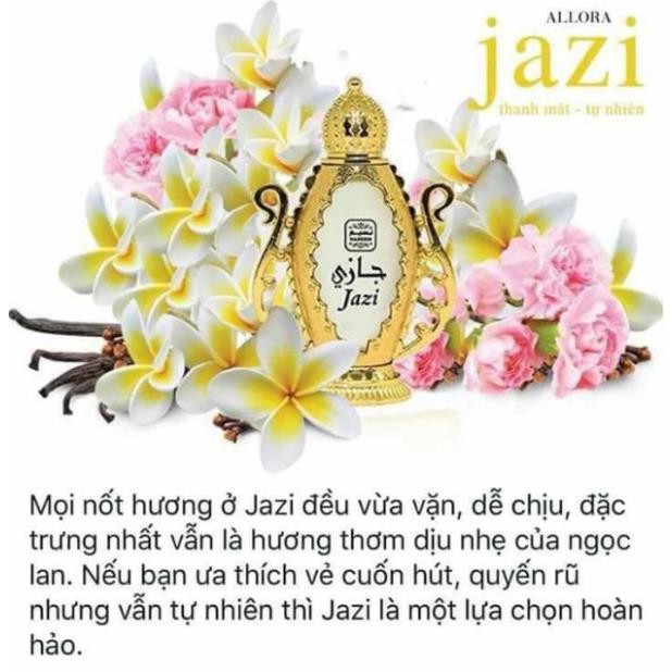 Tinh Dầu Nước Hoa Dubai Nội Địa Jazi For Women 20ml Lịch Lãm Cuốn Hút Đầy Bí Ẩn