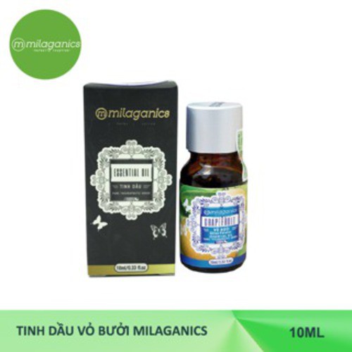 Combo tóc thẳng mượt mà Serum Bưởi 100ml + Tinh dầu Vỏ Bưởi 10ml Milaganics | BigBuy360 - bigbuy360.vn