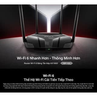 [Hỏa Tốc - CHÍNH HÃNG] Nâng cấp WiFi với router TP LINK AX23 WiFi 6 - AX1800 Mbps, cổng Lan Gigabit