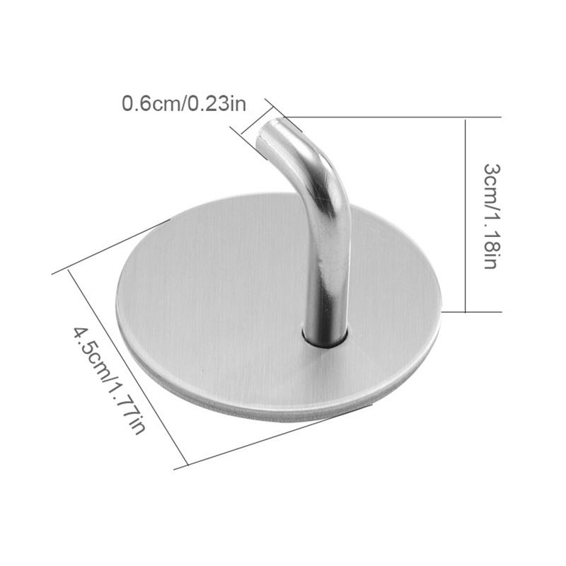 Móc Treo Quần Áo Bằng Thép Không Gỉ 304 Dễ Dàng Lắp Đặt Thuận Tiện