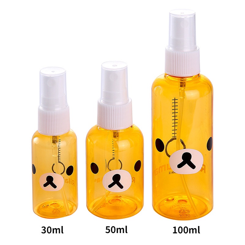 Bình Xịt Nước Hoa Hình Gấu Dung Tích 30/50/100ml