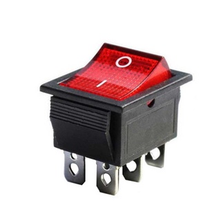 Công tắc bập bênh 15a 250v kcd4 6 chân
