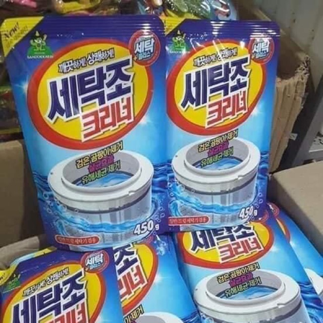 Gói bột tẩy lồng máy giặt đa năng