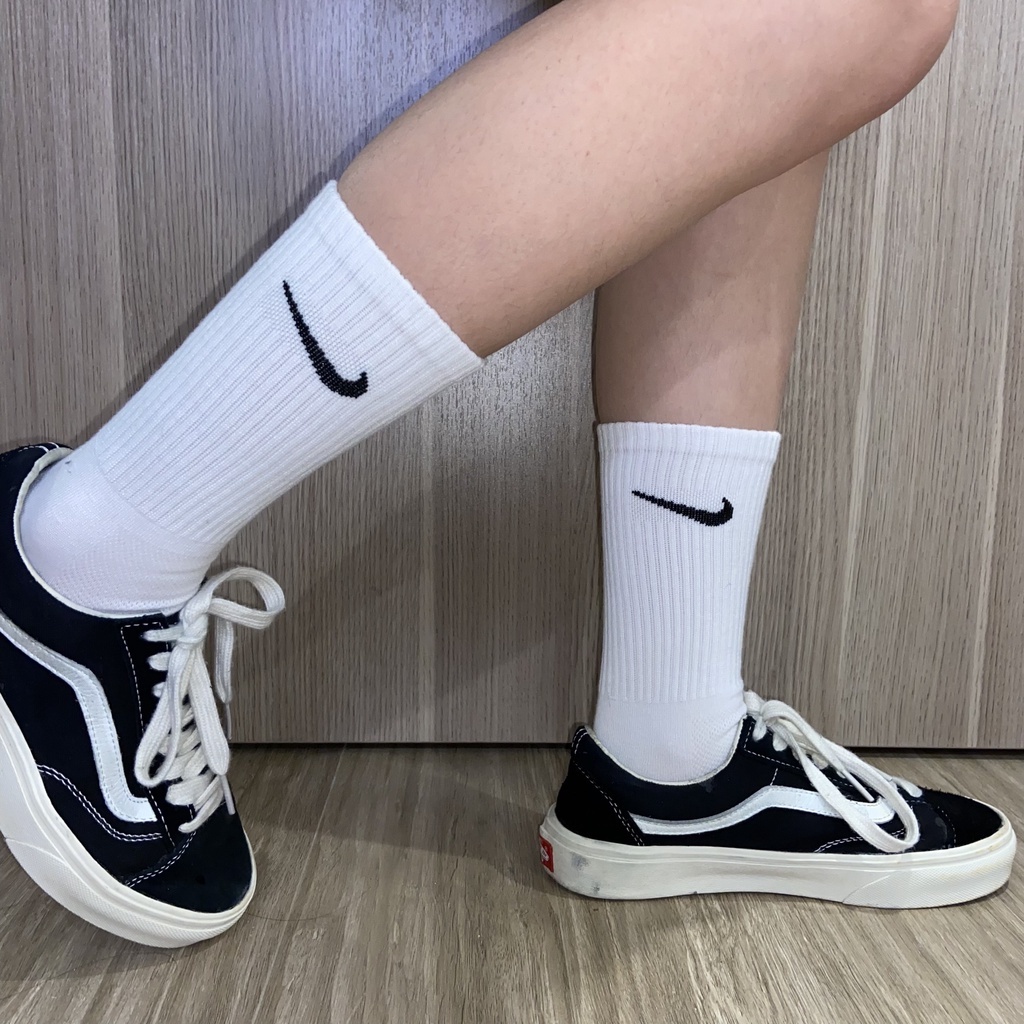 Tất nam nữ Nike thể thao thời trang cao cấp cổ ngắn lửng cao thời trang cao cấp