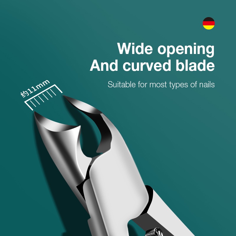 MR.GREEN Kìm cắt móng tay/ móng chân bằng thép không gỉ dày và cứng