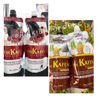 ❤ rẻ nhất shopee❤ nhuộm đen thảo dược không dính da new kafen phủ bạc 100%