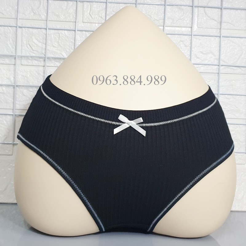 Quần lót nữ QN.01 chất cotton phối nơ, nhiều màu đẹp cho chị em - Ảnh shop chụp