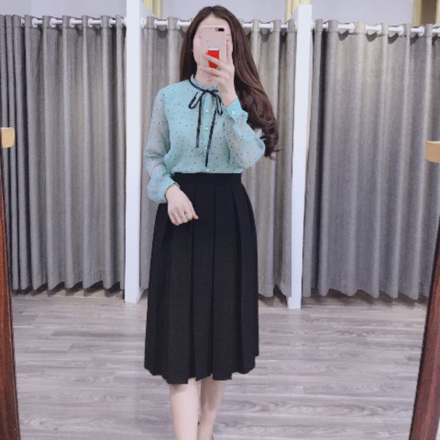 Áo tơ tằm cao cấp 2 lớp