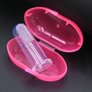 Rơ lưỡi và đánh răng silicon siêm mềm cho bé