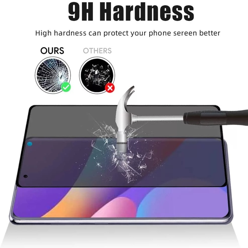 Kính Cường Lực Siêu Mỏng Chống Nhìn Trộm Cho Samsung Galaxy S21 S20 Plus