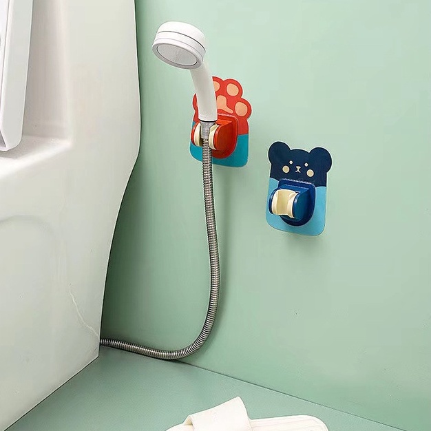 Giá Đỡ Đầu Vòi Hoa Sen Tự Dính Có Thể Điều Chỉnh Hình Hoạt Hình