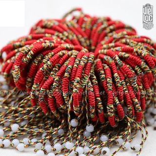 Vòng đeo tay chỉ ngũ sắc may mắn