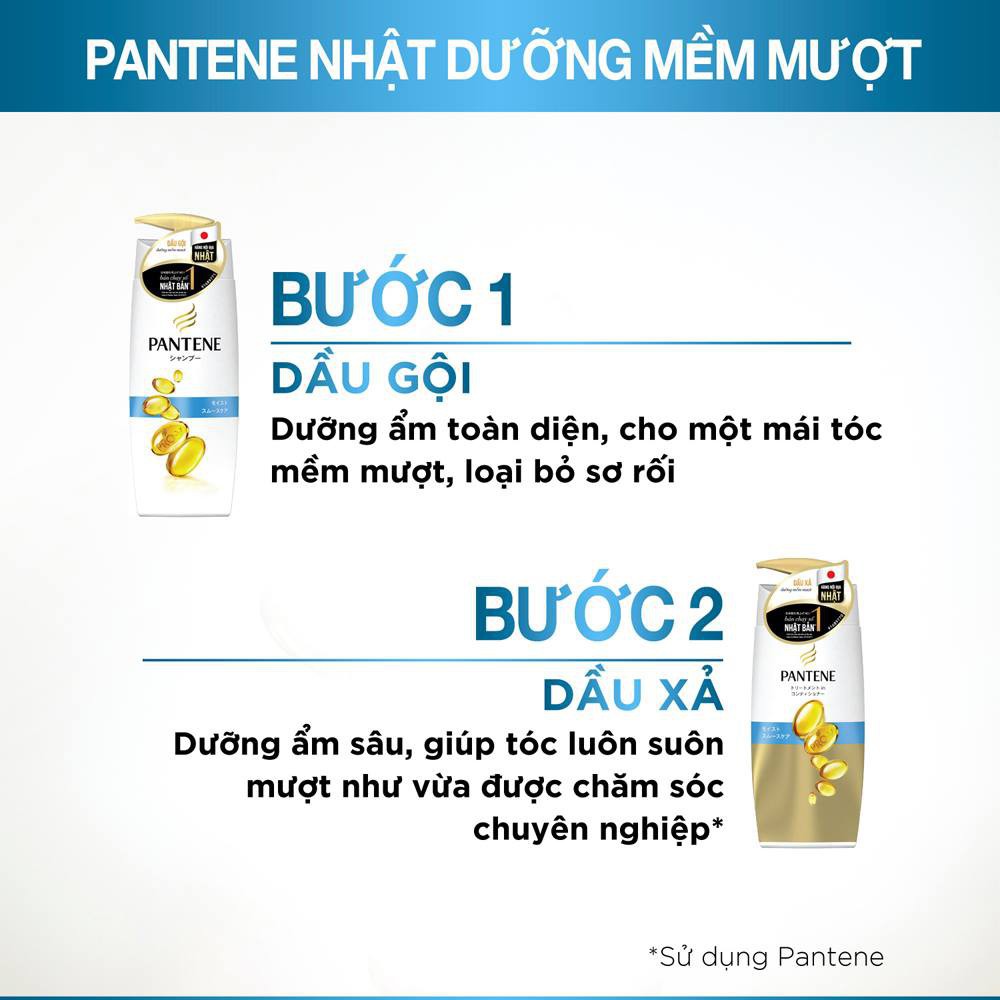 [Mã FMCGMALL giảm 8% đơn từ 250K] Dầu xả Pantene Nội Địa Nhật Bản 400G