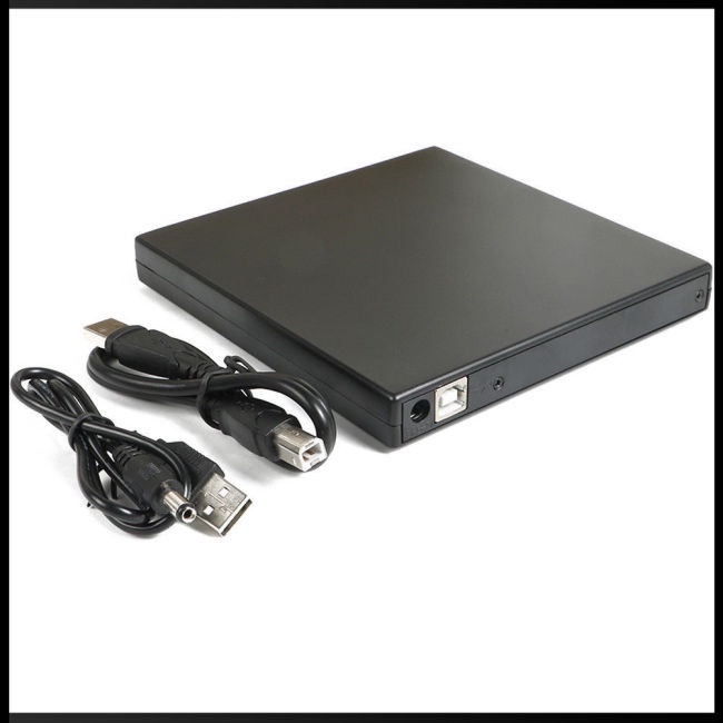 Đầu Đọc Đĩa Dvd Cd Rw Kết Nối Usb Cho Windows 98 / 8 / 10 Laptop Pc