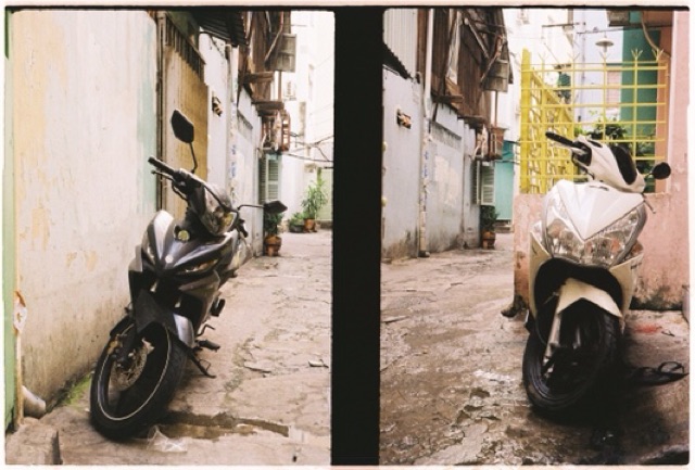 Máy ảnh film - Olympus Pen D - Half frame chụp được x2 số ảnh