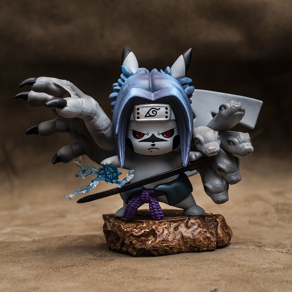 Mô hình Naruto, Sasuke Lục Đạo cosplay - Mô hình trang trí Naruto Figure