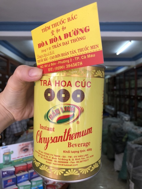 Trà hoa cúc hán linh