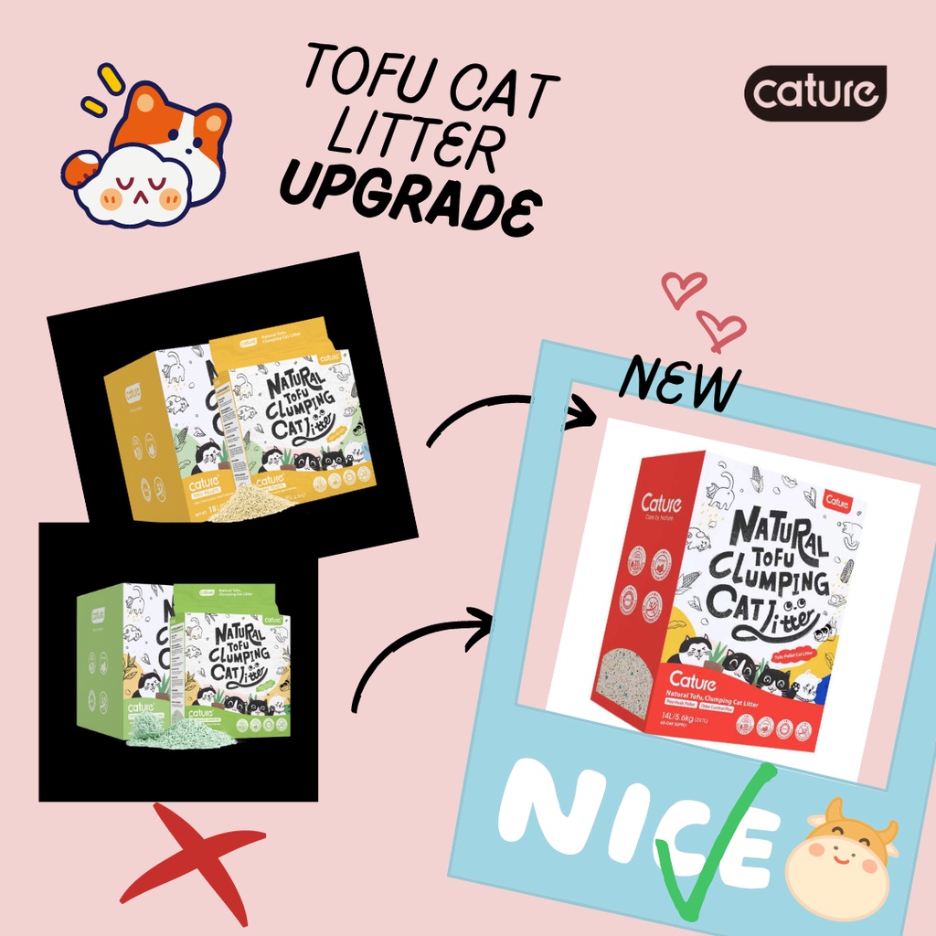 [Mã PET50 giảm 10% - tối đa 50K đơn 250K] 𝗨𝗿𝗯𝗮𝗻_𝗧𝗼𝗳𝘂 𝗖𝗮𝘁𝘂𝗿𝗲_Cát đậu nành TOFU CATURE vệ sinh cho mèo